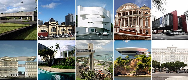 Teste seus conhecimentos e descubra quem são os autores de prédios icônicos do país (Foto: Editora Globo/Divulgação/Creative Commons)
