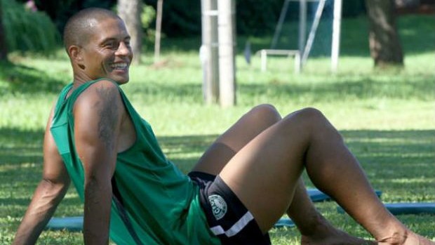Alex em treino no Coritiba (Foto: Divulgação/site oficial do Coritiba Foot Ball Club)
