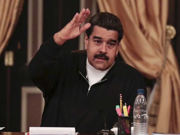 O presidente da Venezuela, Nicolas Maduro (Foto: Palácio Miraflores / via Reuters)