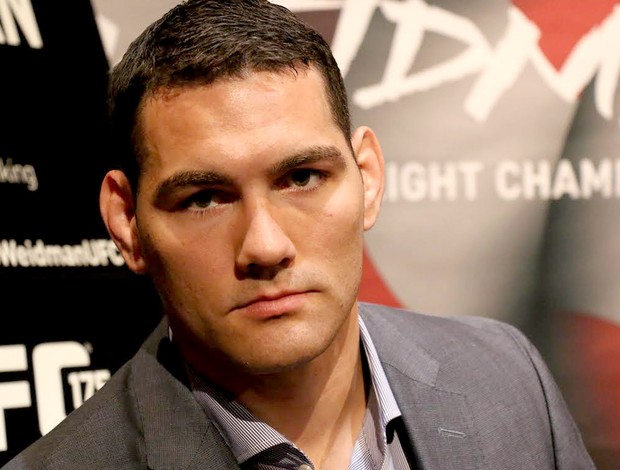 Chris Weidman UFC entrevista (Foto: Evelyn Rodrigues)