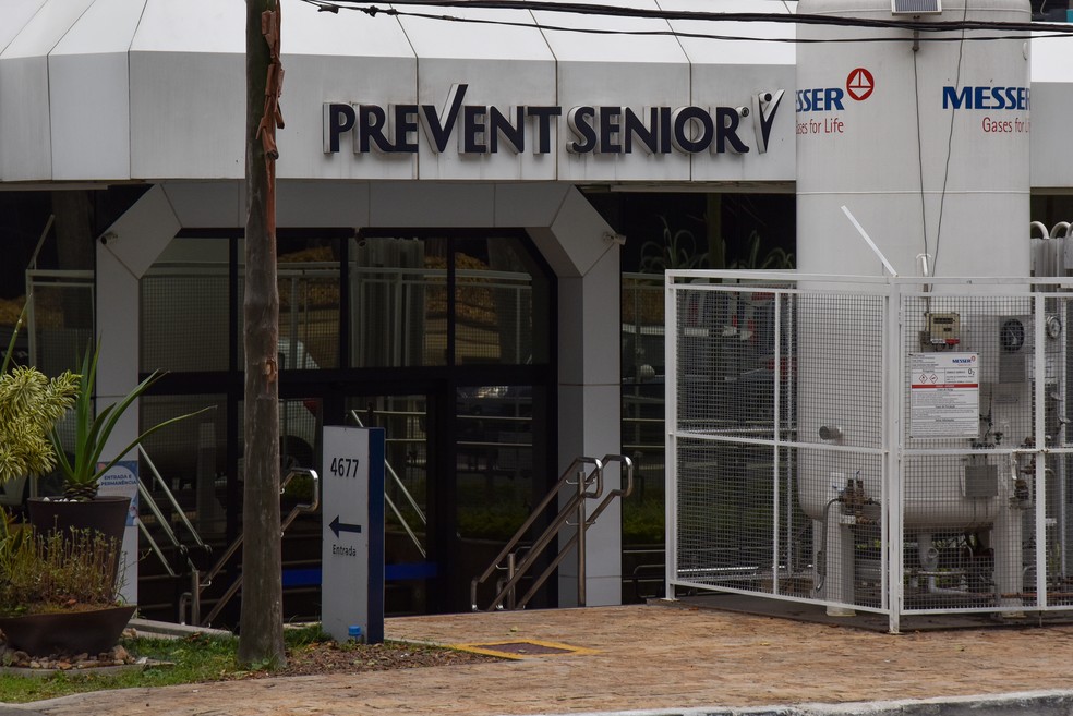 Hospital da Prevent Senior, na Zona Sul de São Paulo — Foto: Roberto Casimiro/Fotoarena/Estadão Conteúdo