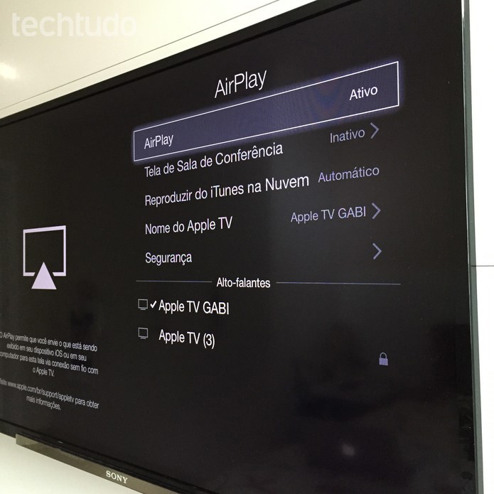 Apple TV_2 (Foto: Gabriella Fizmann/ TechTudo)