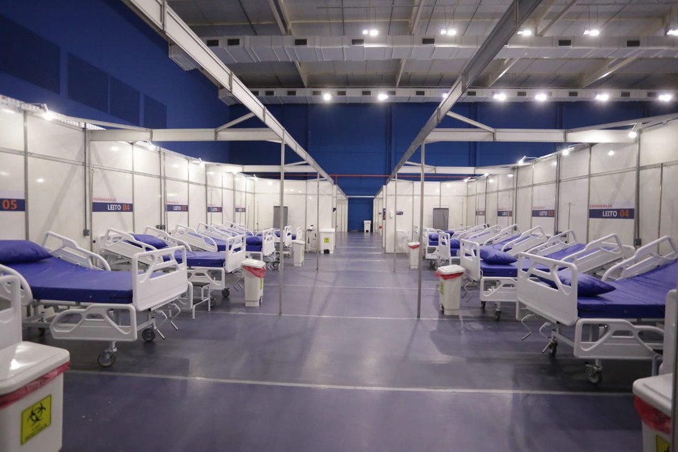 Hospital de Campanha em Teresina tem leitos desativados após queda de internações por Covid-19 | Piauí | G1