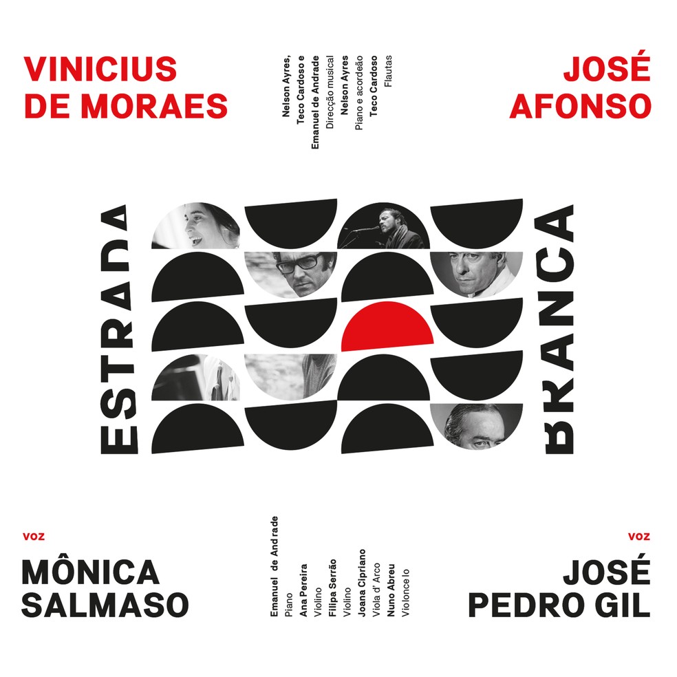 Capa do álbum 'Estrada branca', de Mônica Salmaso com José Pedro Gil — Foto: Divulgação