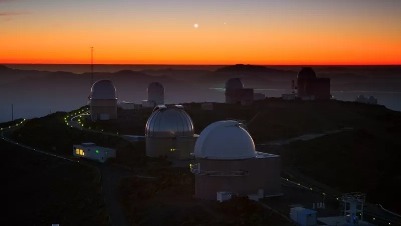 O Observatório de La Silla está idealmente posicionado para observar fenômenos no espaço e na Terra (Foto: ESO via BBC News)