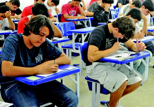 Estudantes do ensino médio realizam prova do Enem ; Fies ; educação ; Pronatec ;  (Foto: Divulgação)