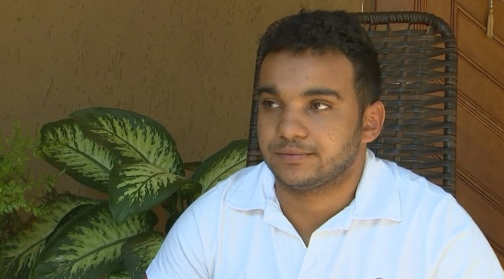 Paciente foi consultado por causa de nariz quebrado (Foto: Reprodução/TV TEM)