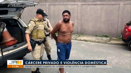 Homem é preso em Nova Olinda suspeito de manter companheira e enteado em cárcere privado