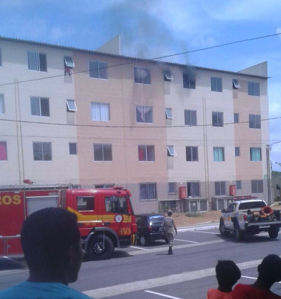 Não foi confirmado o motivo que levou no incêndio (Foto: Divulgação/Corpo de Bombeiros)
