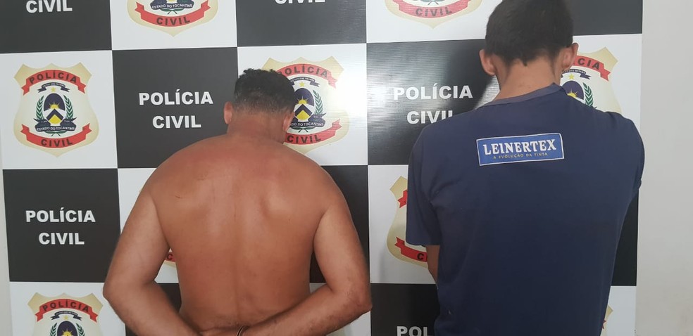 Suspeitos foram presos em flagrante pela Denarc â Foto: PolÃ­cia Civil/DivulgaÃ§Ã£o