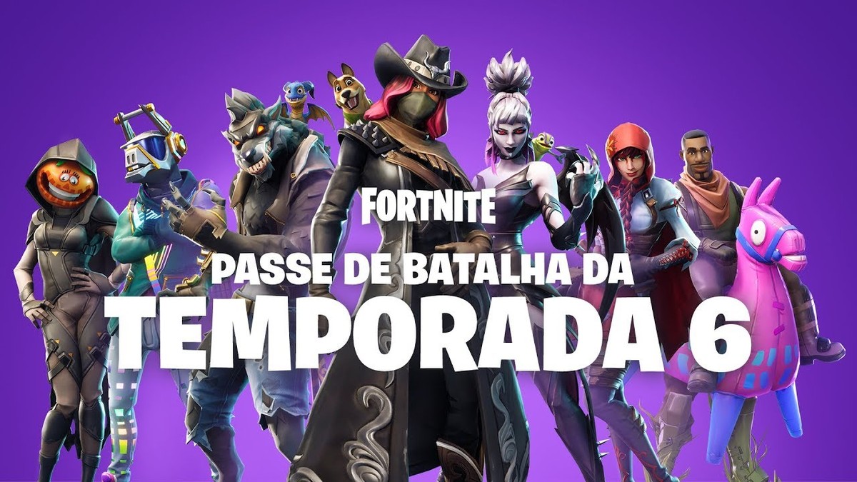 fortnite battle royale temporada 6 ja esta disponivel jogos de acao techtudo - pacote inicial fortnite season 8