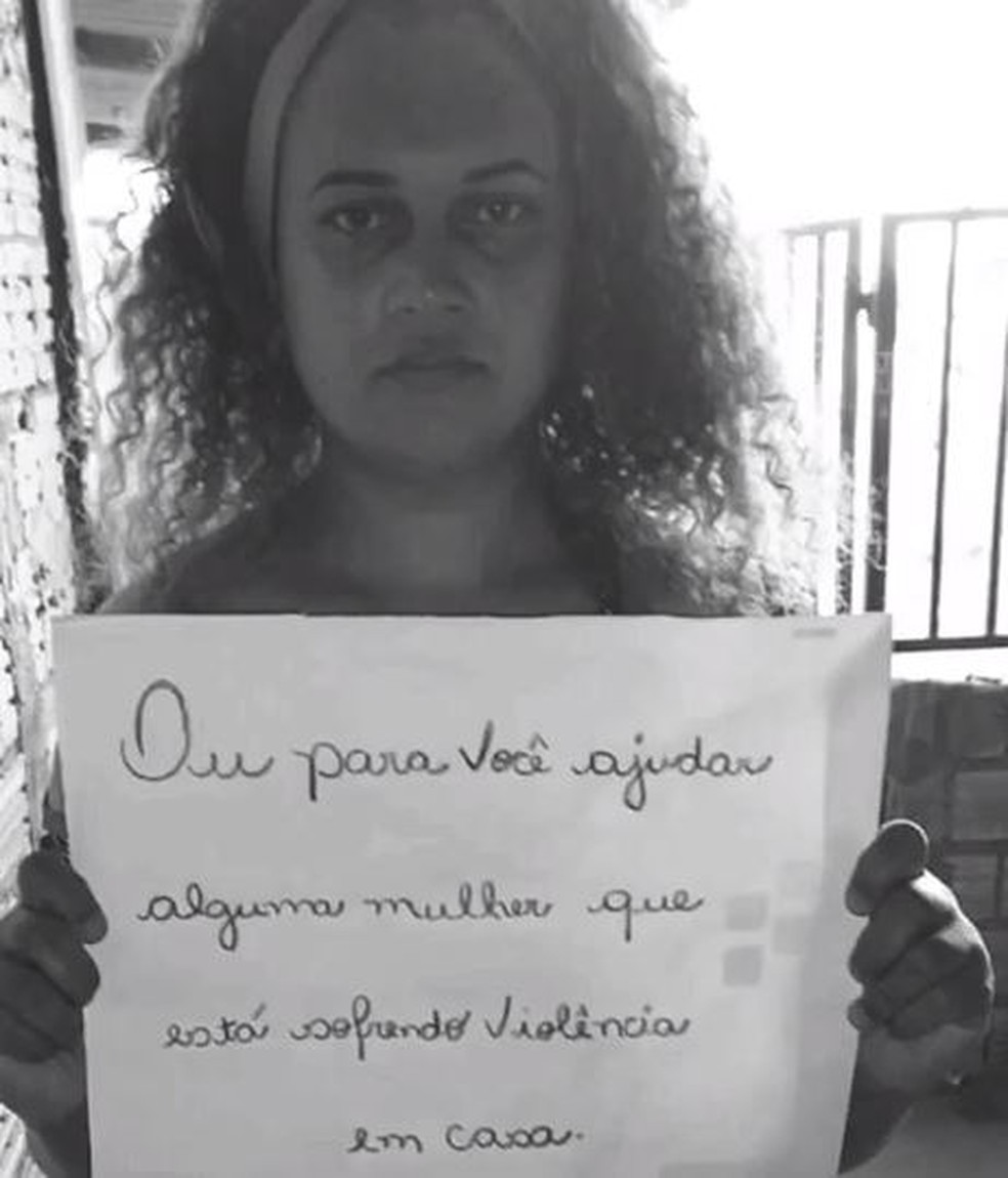 Priscila Macedo aceitou participar do v&iacute;deo para encorajar outras mulheres &mdash; Foto: Priscila Macedo/Arquivo Pessoal