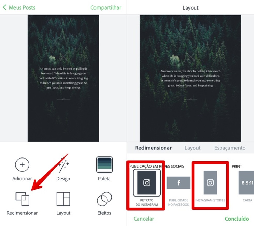 Frases Para Instagram Como Criar Posts Com Mensagens No Adobe Spark Redes Sociais Techtudo