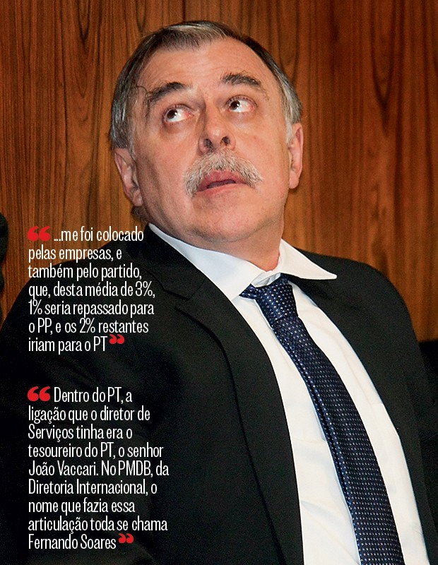 DETALHES DO ESQUEMA O ex-diretor da Petrobras Paulo Roberto Costa. Ele confirmou o organograma da corrupção (Foto: Joel Rodrigues/Folhapress)