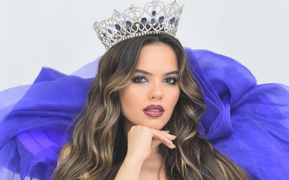 Ana Lívia Diniz desabafou nas redes sociais após gafe em concurso de beleza em Goiás — Foto: Reprodução/Redes Sociais