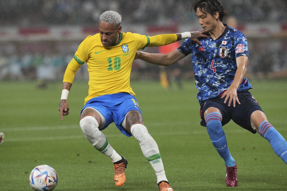 Neymar, da Seleção brasileira