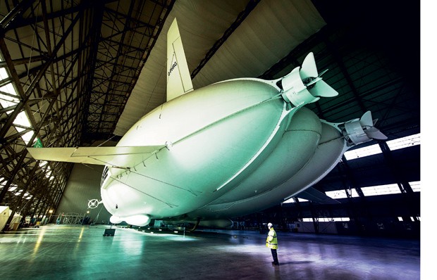 Ideias;Tecnologia;Ciência;Transporte;Airlander;Zeppelin (Foto: Getty Images)