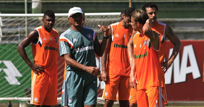 Cristóvão Borges treino fluminense (Foto: Nelson Perez/Fluminense F.C.)