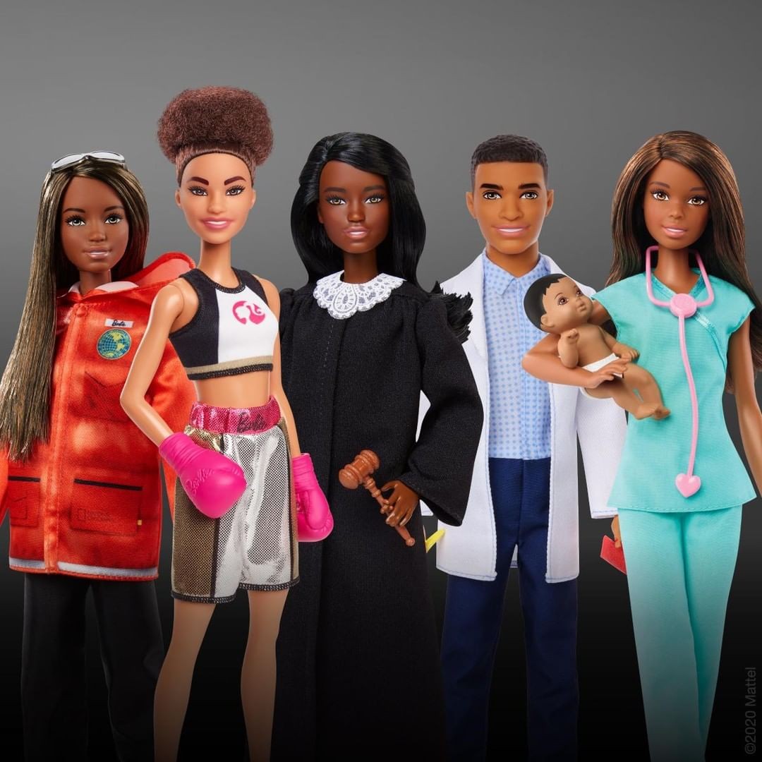 Barbie Profissoes Conjunto Pediatra com 2 Bebes - Mattel