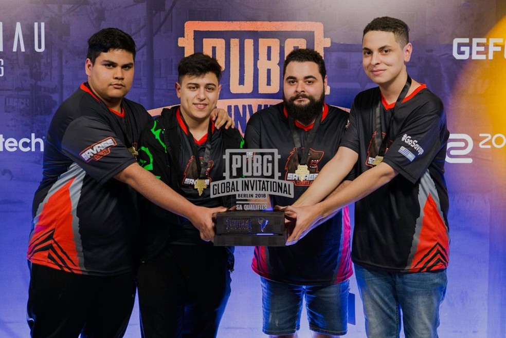 Os argentinos da Savage Esports irão representar a América Latina no evento principal do PGI Global Invitational (Foto: Divulgação/PUBG Corp)