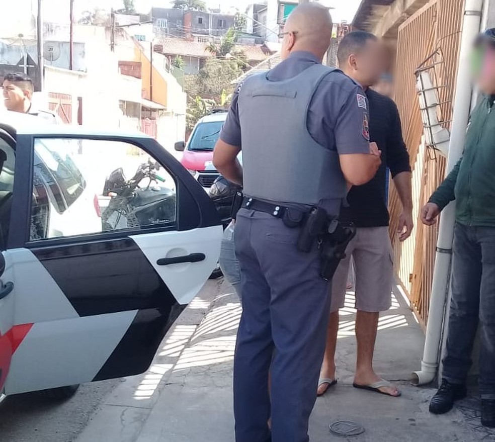 Polícia foi chamada para fazer buscas em Jundiaí — Foto: Dircélio Timóteo/Arquivo pessoal