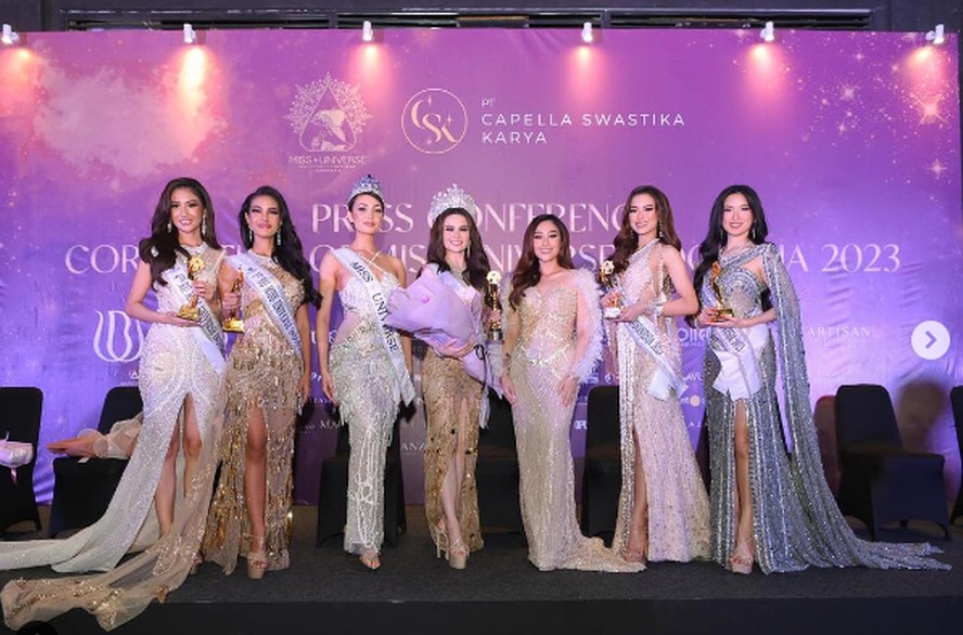 Participantes do Miss Universo Indonésia 2023