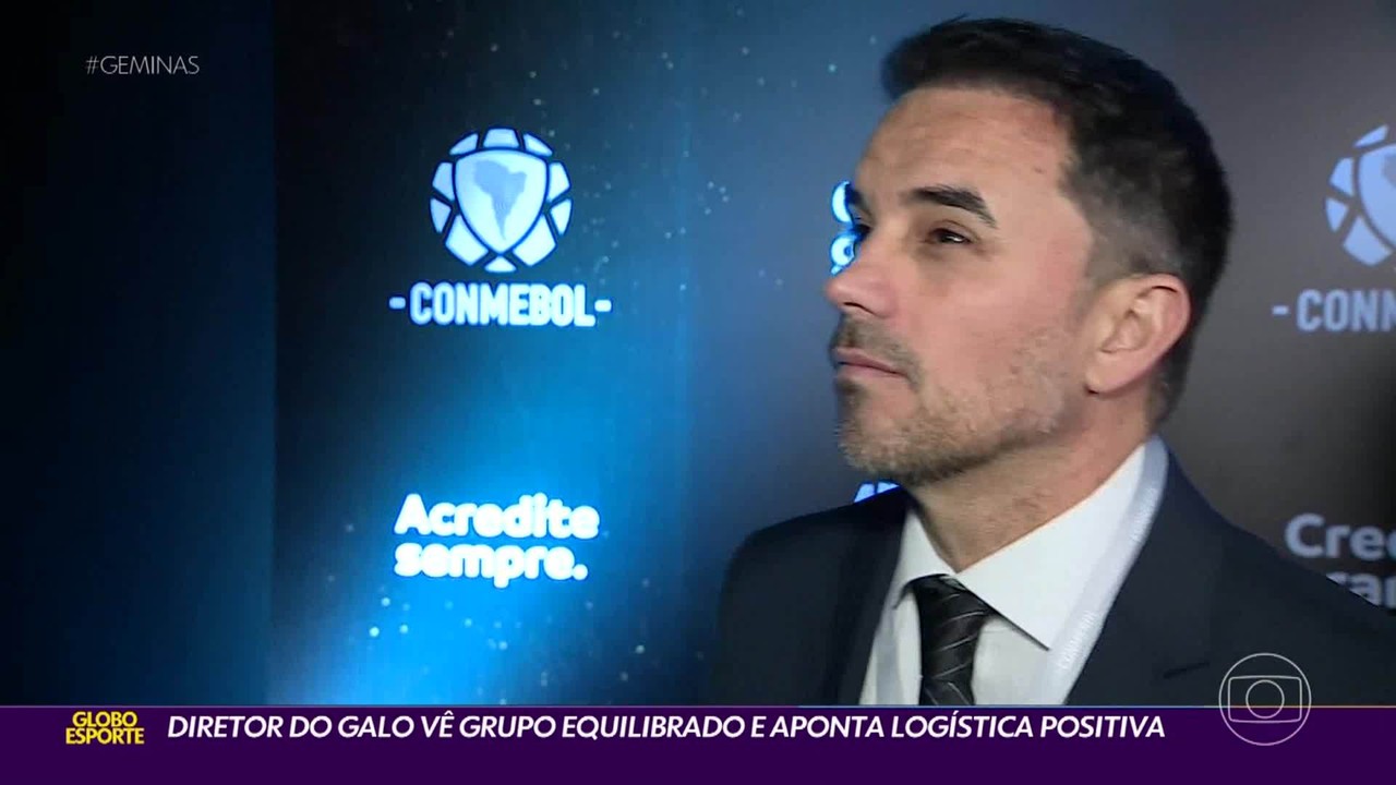 Grupo equilibrado: diretor de futebol do Atlético fala sobre o sorteio da Libertadores