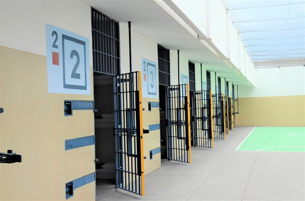 Penitenciárias foram inauguradas na terça-feira (22) — Foto: SAP/Divulgação