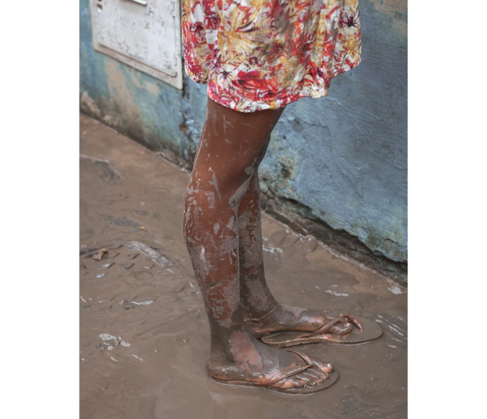 Fotógrafo baiano registra situação de bairro atingido por temporal na BA — Foto: Guthierry Andrade/Arquivo Pessoal