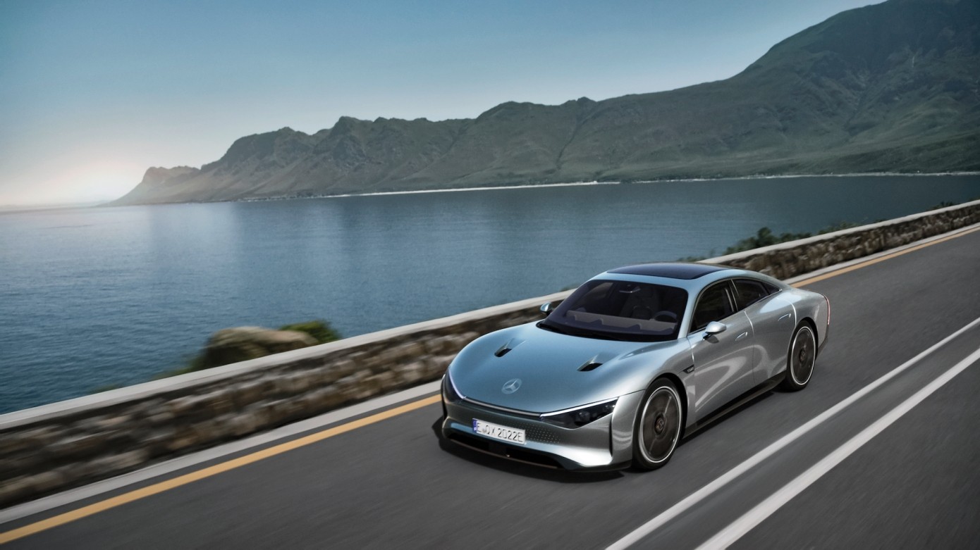 Mercedes-Benz apresenta novo conceito de carro elétrico (Foto: Mercedes-Benz/Divulgação)