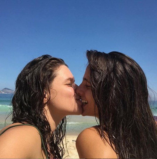 Bruna Linzmeyer e Priscila Fiszman (Foto: Reprodução/Instagram)