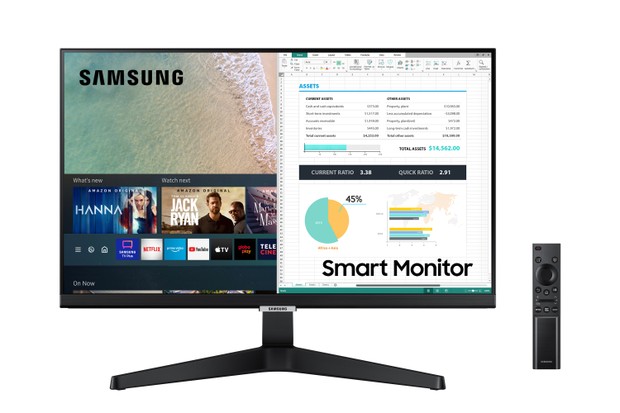 Testamos o Smart Monitor da Samsung: um monitor híbrido para trabalho e lazer (Foto: Divulgação)