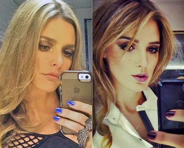Fernanda Lima e Rafa Brites posam para o espelho e revelam semelhança (Foto: Reprodução/Instagram)