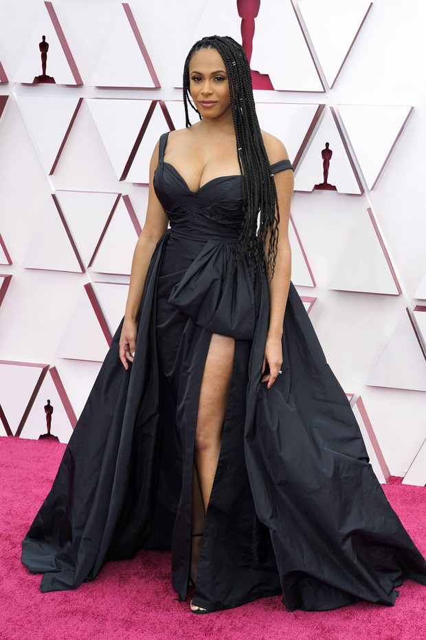 LOS ANGELES, CALIFORNIA – APRIL 25: Nicolette Robinson attends the 93rd Annual Academy Awards at Union Station on April 25, 2021 in Los Angeles, California. (Photo by Chris Pizzelo-Pool/Getty Images) (Foto: Getty Images)