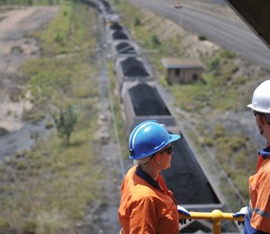 Trabalho de prospecção e mineração da Anglo American (Foto: Divulgação)