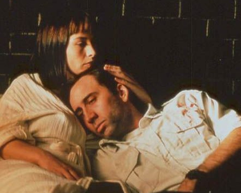 Patricia Arquette e Nicolas Cage em 'Vivendo no limite' (1999) — Foto: Reprodução