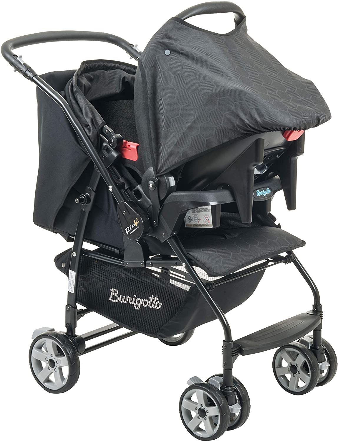 Burigotto Rio K + Touring Evolution SE suporte crianças de até 15 kg (Foto: Reprodução/Amazon)