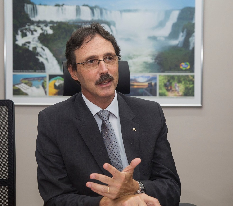 Marcos Stamm Ã© o novo diretor-geral da Itaipu (Foto: Itaipu/DivulgaÃ§Ã£o)