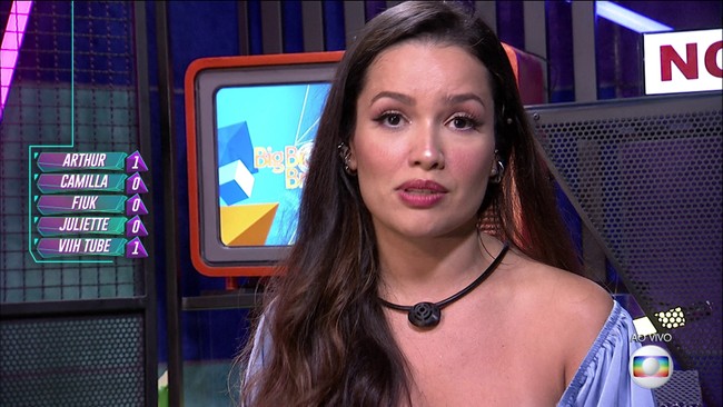 Décimo Quarto Paredão do BBB21: Juliette vota em Arthur