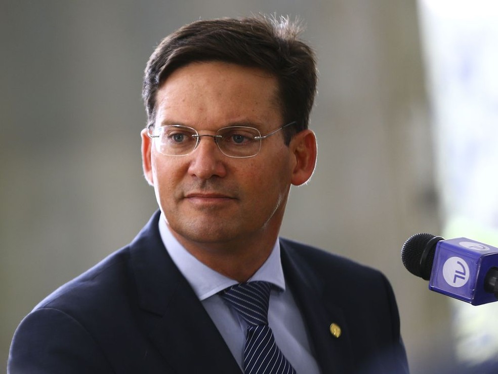 Ao anunciar decisão, Roma citou o presidente Jair Bolsonaro (PL), também filiado ao PL, e Marcos Pereira, presidente do Republicanos.  — Foto: Marcelo Camargo/Agência Brasil