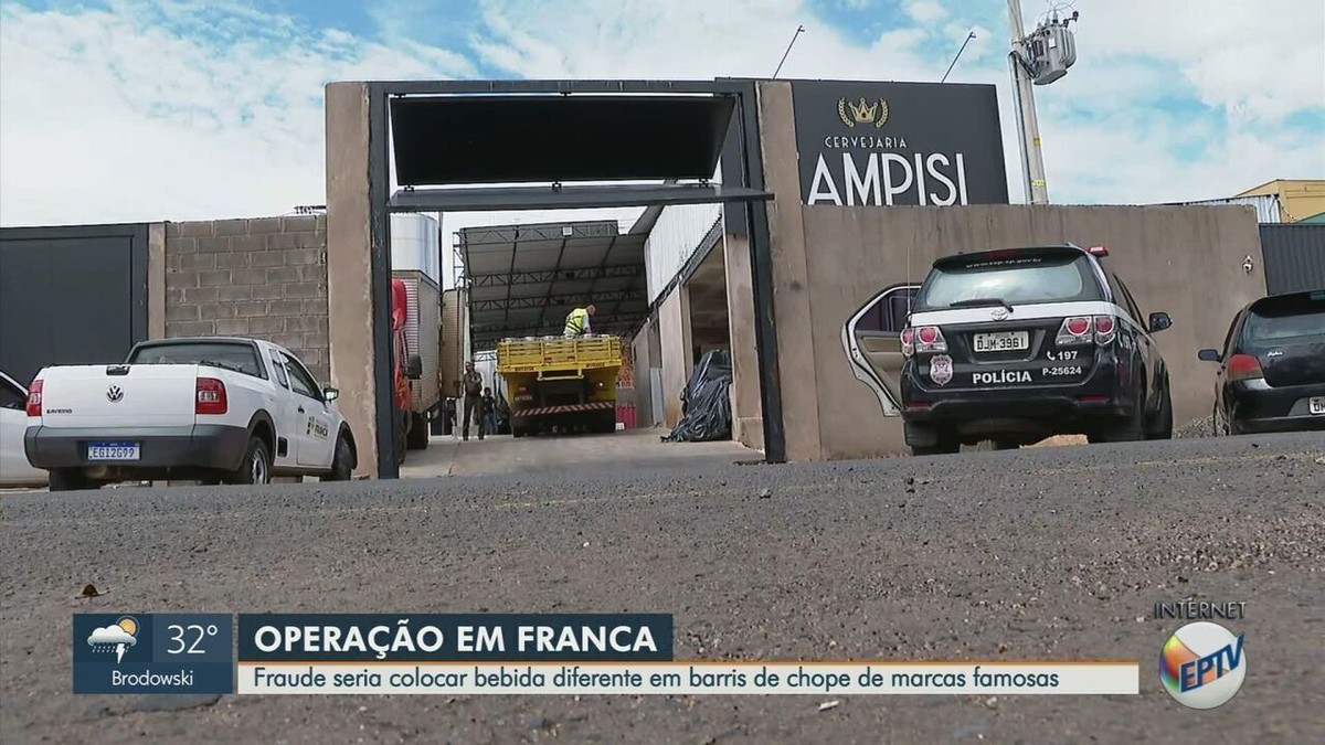 La police civile saisit 180 fûts de bière frauduleux à Franca, SP |  Ribeirao Preto et Franca