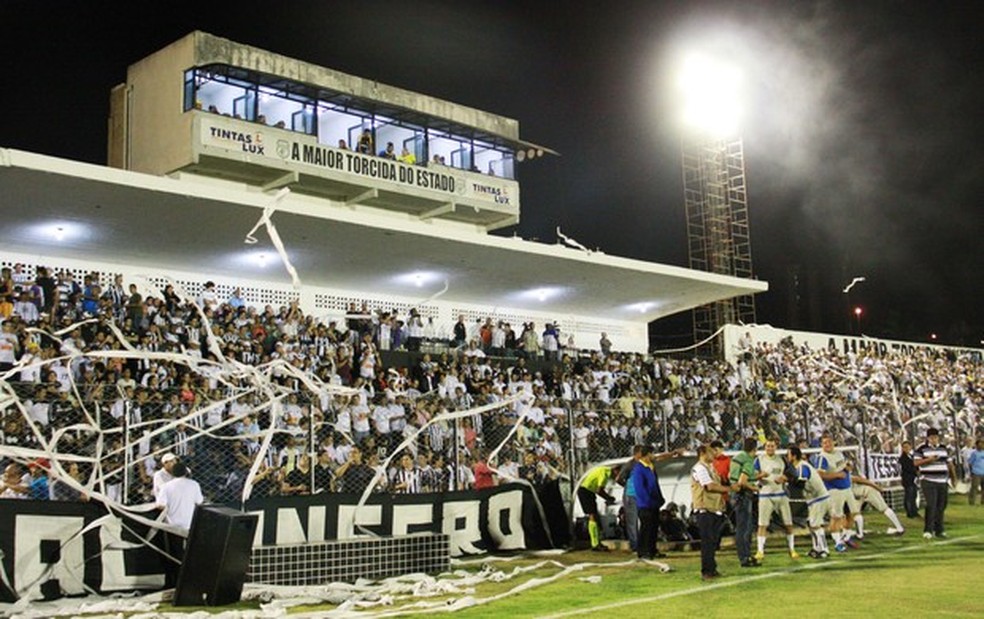 Estádio Presidente Vargas, do Treze Futebol Clube, em Campina Grande (Foto: Magnus Menezes/Jornal da Paraíba)