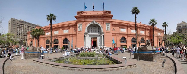 O Museu Egípcio do Cairo, responsável por emprestar as obras para o Cairo Airport Museum (Foto: Reprodução/cairo-airport.com)