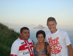 Marlone e família em passeio no Rio de Janeiro (Foto: Arquivos pessoal)