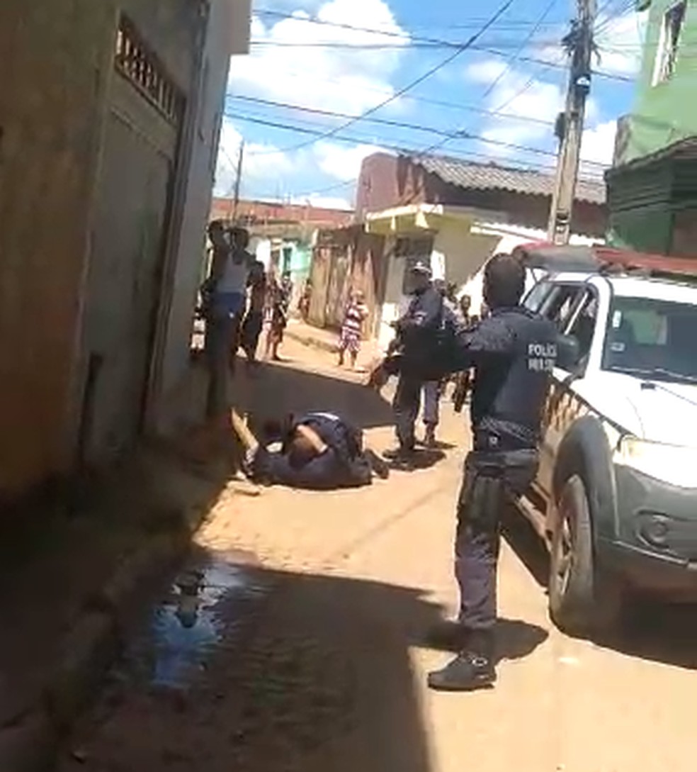 Cadeirante morde e arranca parte da orelha de PM em abordagem no DF — Foto: Arquivo pessoal
