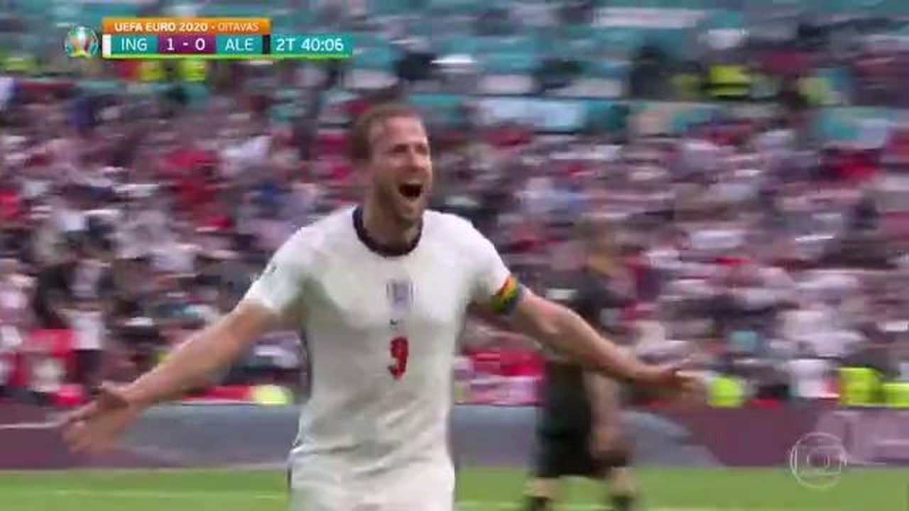 Gol de Harry Kane! Inglaterra 2 a 0 sobre a Alemanha nas oitavas, placar final