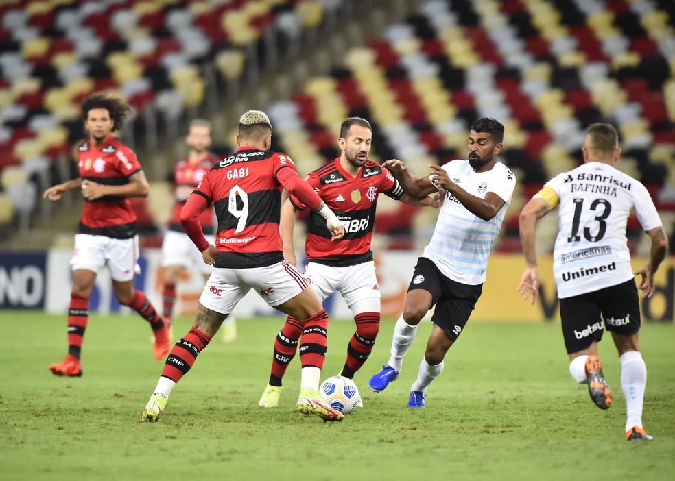 Flamengo x Gr&ecirc;mio  &mdash; Foto: Andr&eacute; Dur&atilde;o