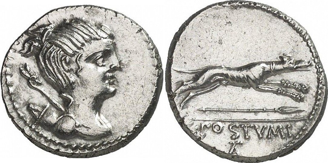 Moedas romanas evidenciam crise econômica ocorrida no século 1 a.C (Foto: Omar Curros/ Wikimedia)