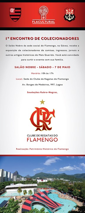 Flamengo recebe evento de colecionadores na Gávea neste sábado
