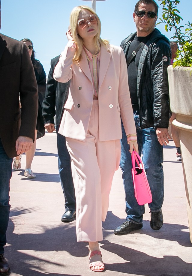 Elle Fanning em Cannes (Foto: GC Images)